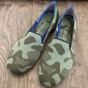 Olive Camo Rothy’s - Perfect Condition!